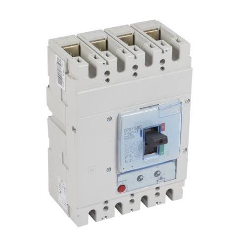 Автоматический выключатель DPX3 630 - термомагнитный расцепитель - 50 кА - 400 В~ - 4П - 400 А | код. 422021 |  Legrand 
